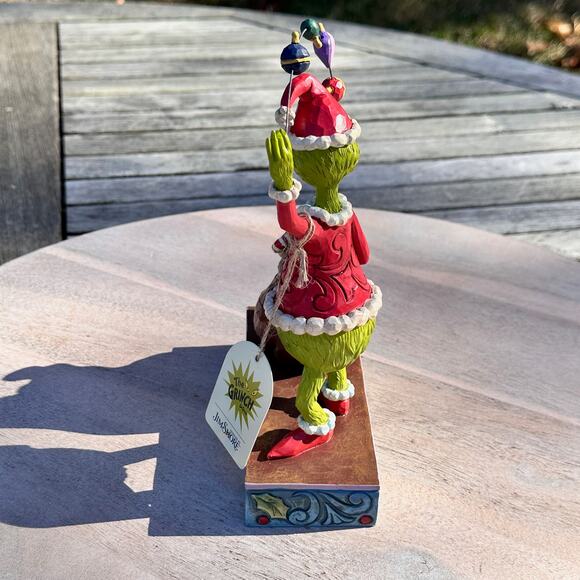 Jim Shore Grinch Juggler Figurine 6006568 Dr. Seuss Santa Christmas Statue NEW - Picture 3 of 11